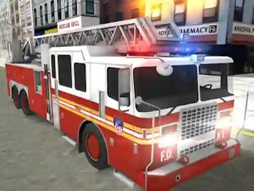 Joc Real Truck Fire Drive Sim en línia