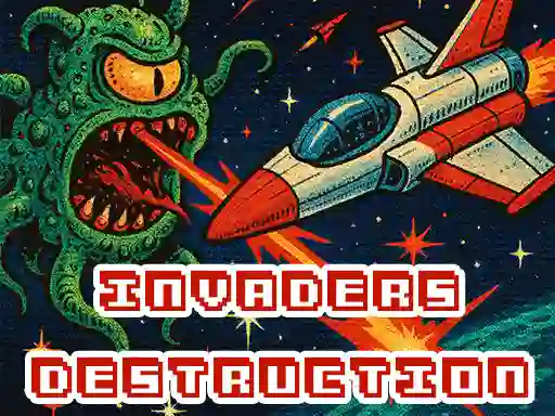 Joc Invaders Destruction en línia