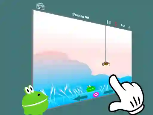 Joc Hunt feed the frog 2 en línia