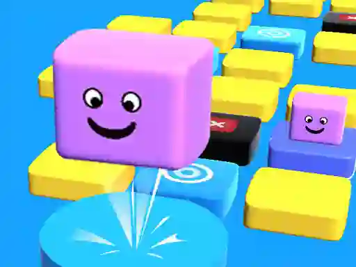 Joc Jump Stacky Cube 3D en línia