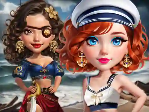 Joc Sailor Chic vs Pirate Charm en línia
