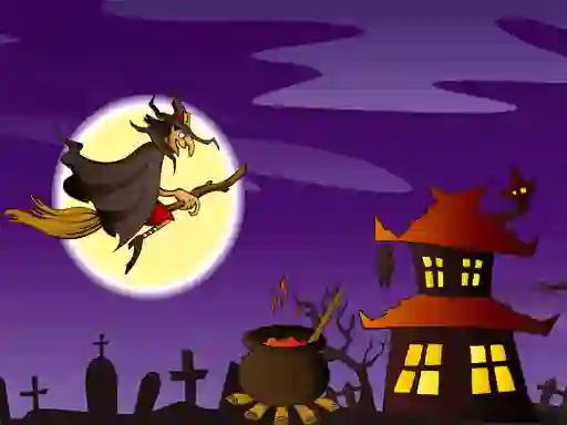 Joc Halloween Illustrations Jigsaw Puzzle en línia