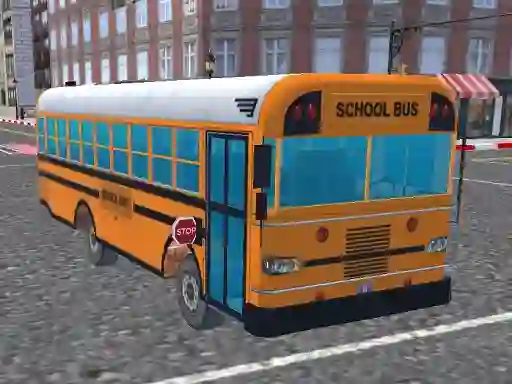 Joc Bus School Park Driver en línia