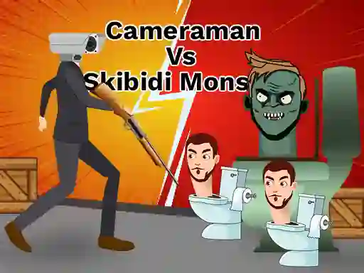 Joc Cameraman vs Skibidi Monster: Fun Battle en línia