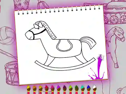 Joc Coloring Book: Toy Shop en línia