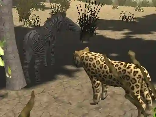 Joc African Cheetah Hunting Simulator en línia