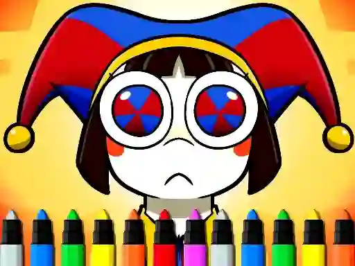 Joc Digital Circus Coloring Adventure en línia