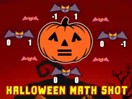 Joc Halloween Math Shot en línia