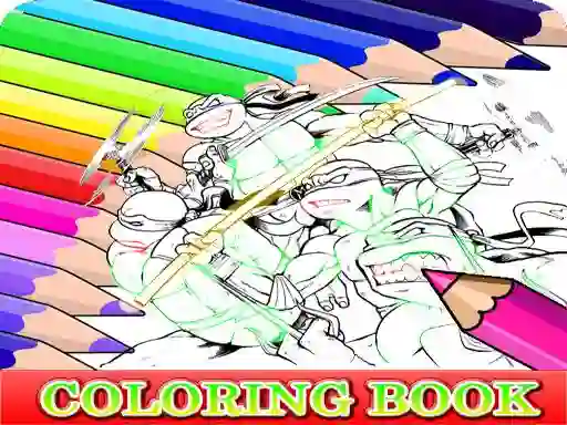 Joc Coloring Book for Ninja Turtle en línia