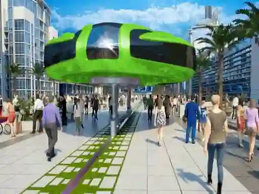 Joc Gyroscopic Elevated Bus Simulator Public Transport en línia