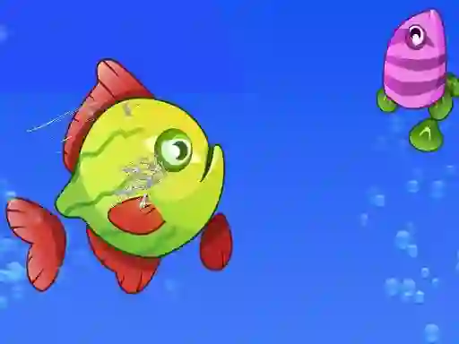 Joc Fish Grow Eating Fish en línia