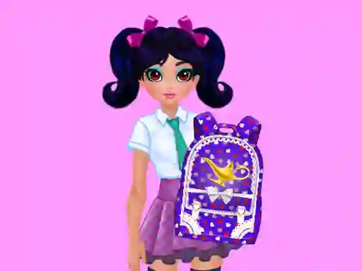 Joc Jasmine and Elsa School Bag Design Contest en línia