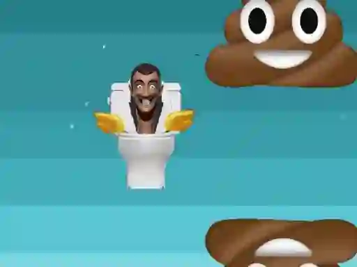 Joc Skibidi Toilets: Flappy en línia
