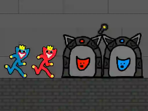 Joc Red and Blue Stickman Huggy 2 en línia
