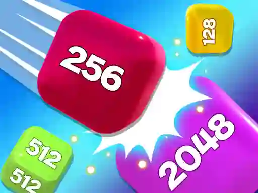 Joc Chain Cube 2048: 3D Merge Game en línia