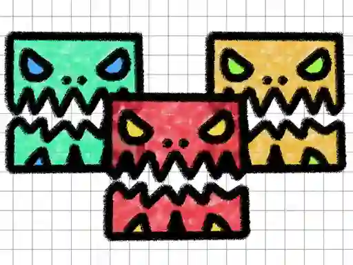 Joc Geometry Dash Paper Note en línia