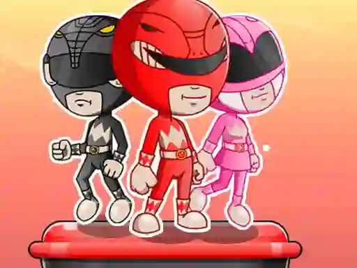 Joc Power Rangers adventure dash en línia