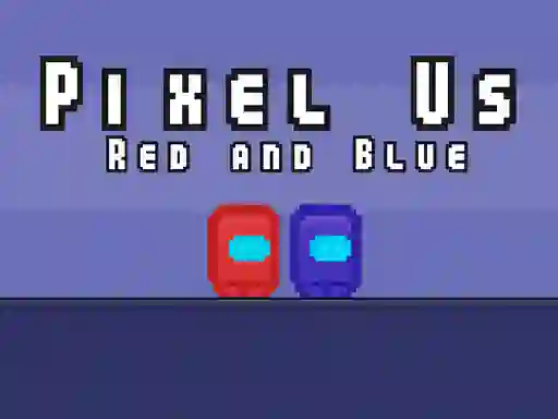Joc Pixel Us Red and Blue en línia