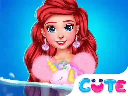 Joc Princess Turned Into Mermaid en línia