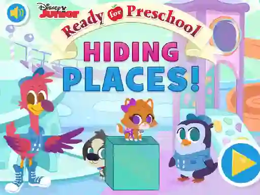 Joc Ready for Preschool Hiding Places en línia