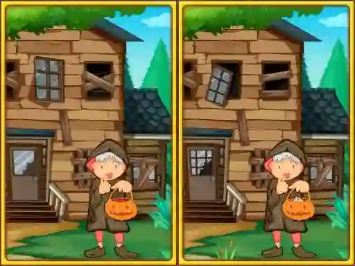 Joc Spot the differences halloween en línia