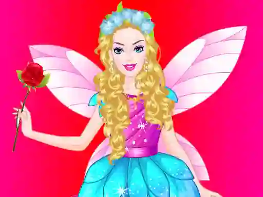Joc Barbie Angel Dress up en línia