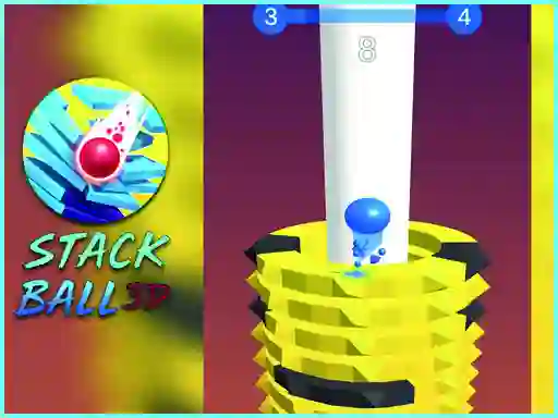 Joc Stack Bounce Ball 3d en línia