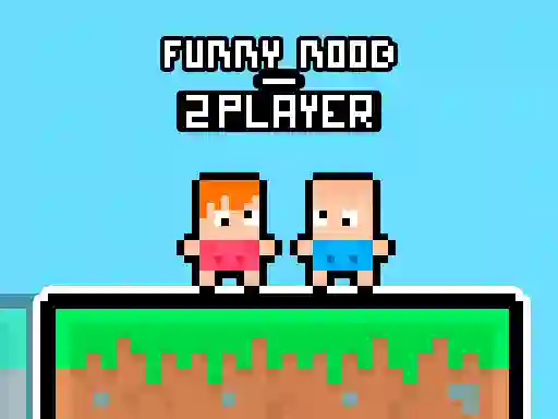Joc Funny Noob 2 Player en línia