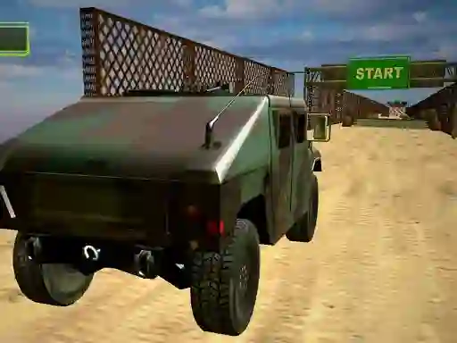Joc Military Vehicle Driving Simulation en línia