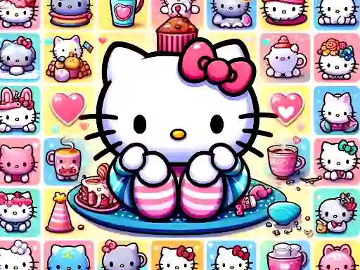 Joc Cute Kitty Memory Challenge en línia