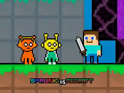 Joc Sprunki vs MCCraft en línia