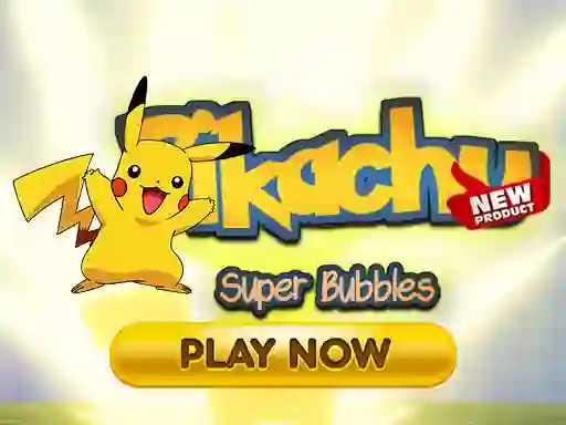 Joc Pikachu Super Bubbles en línia