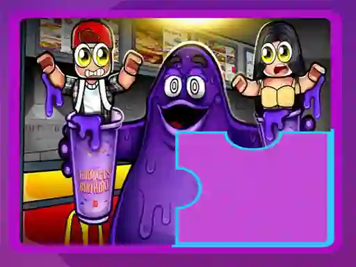 Joc Grimace Shake Puzzle en línia