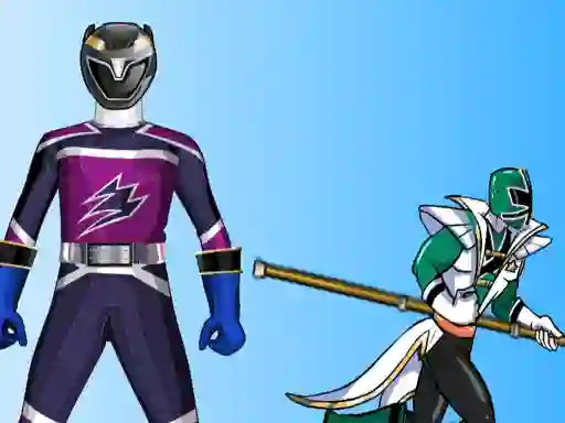 Joc Power Rangers Dressup en línia