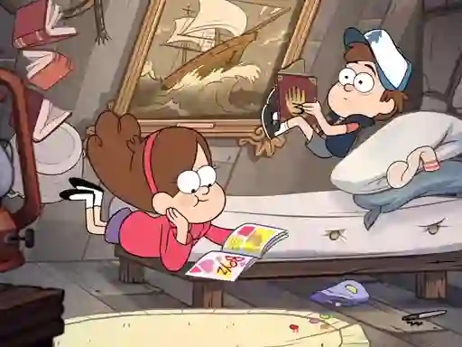 Joc Gravity Falls Slide en línia