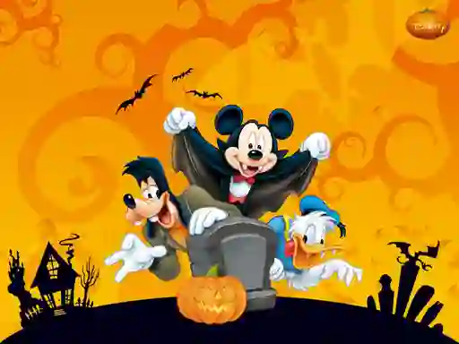 Joc Disney Halloween Jigsaw Puzzle en línia