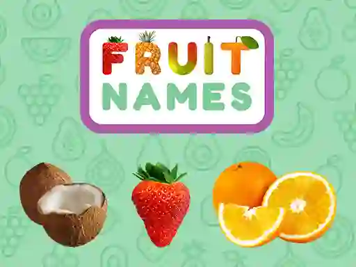 Joc Fruit Names en línia