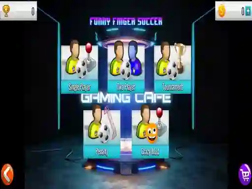 Joc Funny Finger Soccer en línia