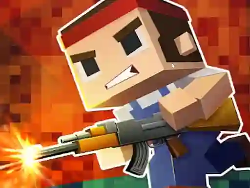 Joc Blocky Shooting Swat Multiplayer en línia