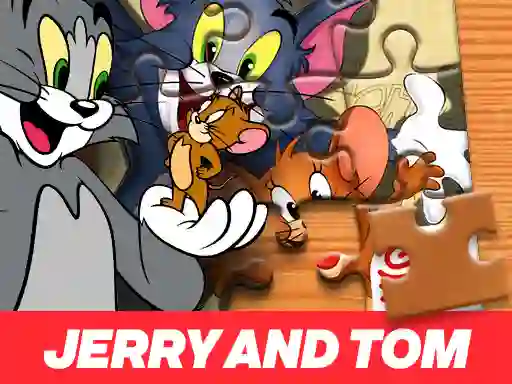 Joc Jerry and Tom Jigsaw Puzzle en línia