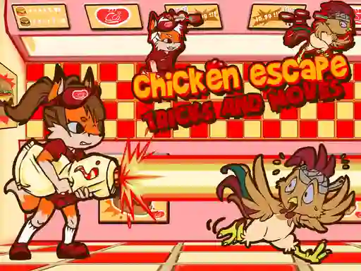 Joc Chicken Escape Tricks and moves en línia