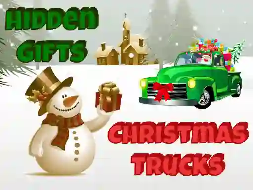 Joc Christmas Trucks Hidden Gifts en línia