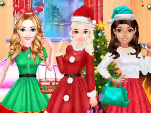 Joc Fashion Girls Christmas Party en línia