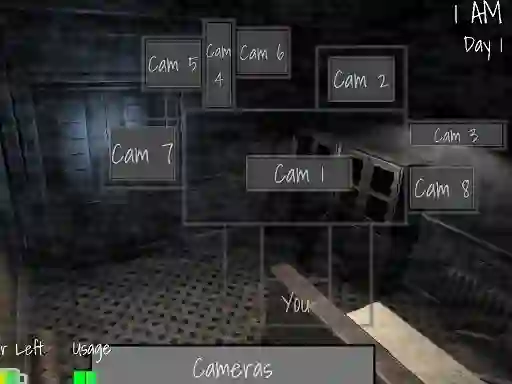 Joc Five Nights at Horror Games en línia