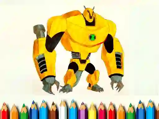 Joc Ben10 Monsters Coloring book en línia