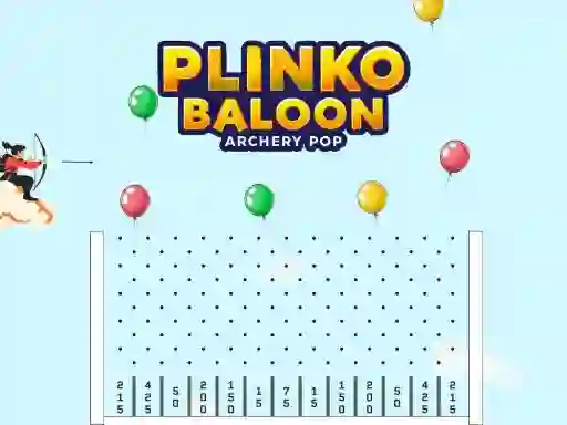 Joc Plinko Ballon Archery Pop en línia