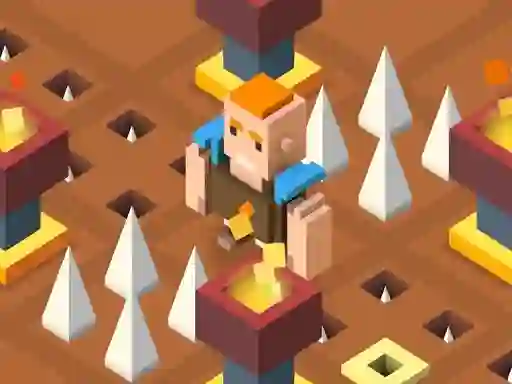 Joc Endless Blocky Platformer en línia