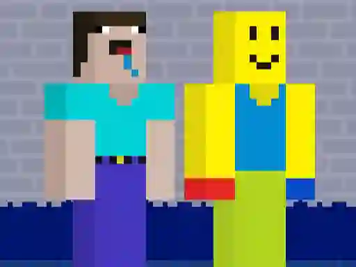 Joc NoobLOX Rainbow Friends en línia