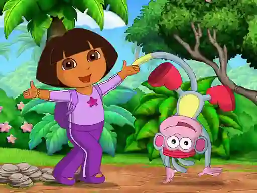 Joc Find 7 Differences Dora en línia