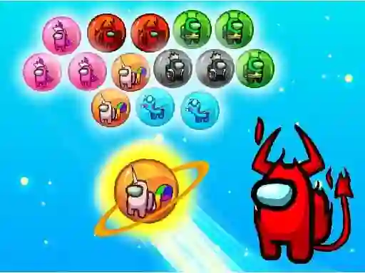 Joc Among BubbleShooter en línia